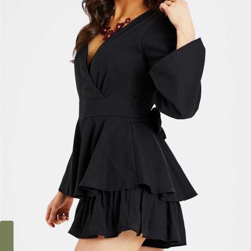 Ruffle romper